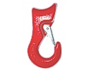 Sliding choke hook with latch